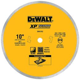 DeWalt DW4762 XP 10" Wet Porcelain Tile Blade