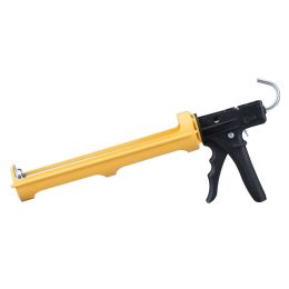 Dripless 29oz Composite Rotating Barrel Industrial Caulk Gun w/18:1 Thrust Ratio