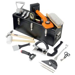 Tego T04-1000 Carpet Installation Kit w/Metal Toolbox & Seam Weight