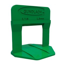 Gundlach GLS-116 1/16" Green GLS Tile Leveling Clips (250/Bag)