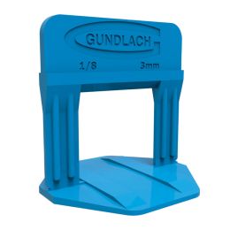 Gundlach GLS-18 1/8" Blue GLS Tile Leveling Clips (250/Bag)
