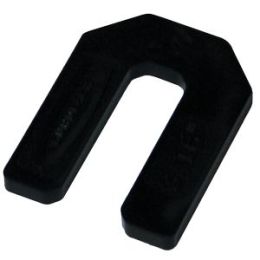 Gundlach HTS-316 3/16" Black Horseshoe Tile Spacers (100/bag)