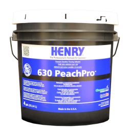 Henry 630 PeachPro Pressure Sensitive Adhesive, 4 Gal. Pail