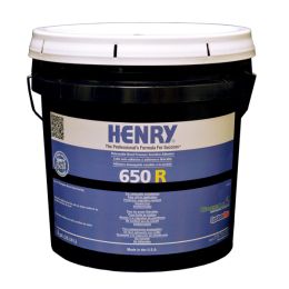 Henry 650 R Releasable Bond Pressure Sensitive Adhesive, 4 Gal. Pail