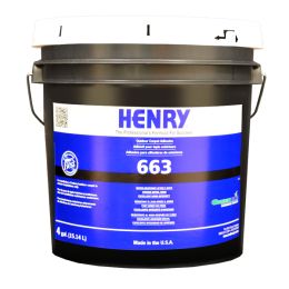 Henry 663 Outdoor Carpet Adhesive, 4 Gal. Pail