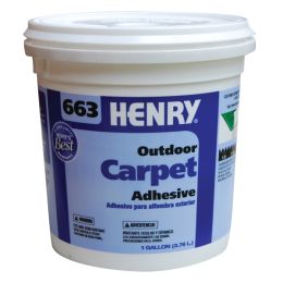 Henry 663 Outdoor Carpet Adhesive, Gallon