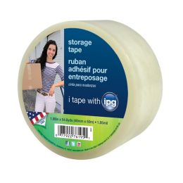 IPG 2" x 55yd Clear Carton Packing Tape