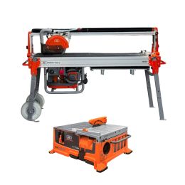 iQ252 10" Dry Cut Rail Saw (with FREE iQ228 Cyclone 7" Tabletop Saw)