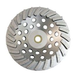 National 3420-2 7" 24-Seg Diamond Cup Wheel