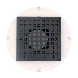 Noble PVC FreeStyle Thin Bed Drain w/Oil Rubbed Bronze Strainer