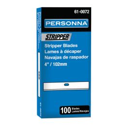 Personna 61-0072 4" Floor Stripper Blades (100 Pack)