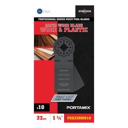 Portamix Starlock 1 1/4" Rapid Wood Multi-Tool Blade (10 Pack)
