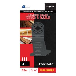 Portamix Starlock 1 3/4" Bi-Metal Multi-Tool Blade (3 Pack)