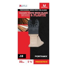 Portamix Universal 1 1/4" Coarse Tooth Multi-Tool Blades (10 Pack)