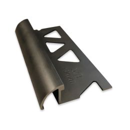 M-D Pro 3/8" x 96" Satin Antique Bronze Round Tile Edge