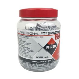 Rubi 1/8" (3 mm) T-Spacers (1000 pieces)