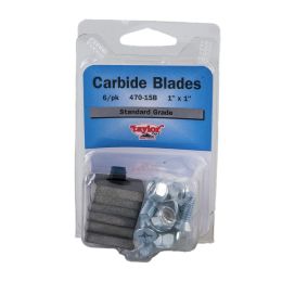 Taylor Tools 470.15B EZ Scrape Economy Carbide Blades (6 Pack)