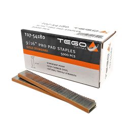 Tego T07-5418D 9/16" Pro Pad Staples (5,000/box)
