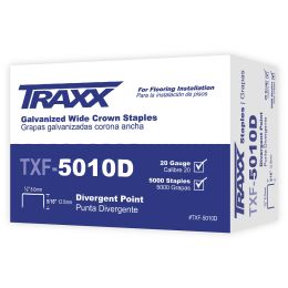 Traxx TXF-5010D 5/16" Carpet Pad Staples (5,000/Box)