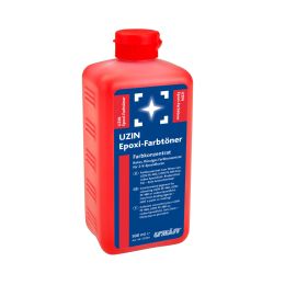 Uzin Epoxy Colorant Concentrate Red for 2 Component Epoxy Resins, 1 Liter