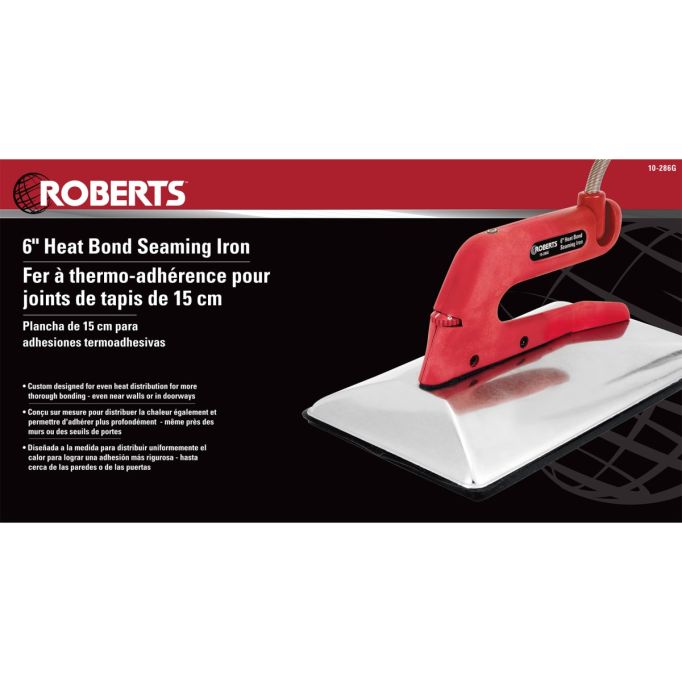 Roberts 10-286G 6" Heat Bond Iron