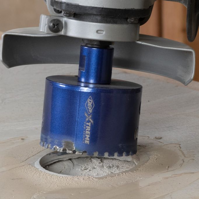 QEP 10474 Xtreme 2-1/2" Diamond Hole Saw for Grinders