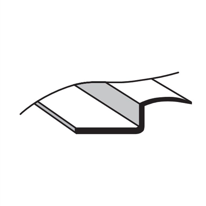 Futura Z-Bar Carpet Edging, 4' Lengths (25 Pack)