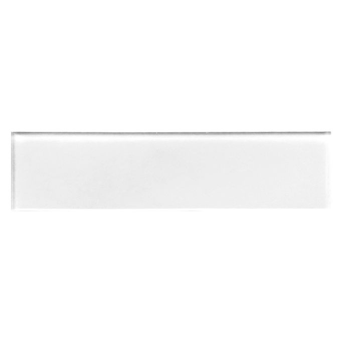 GTS White Glass Subway Tile, 3" x 12"