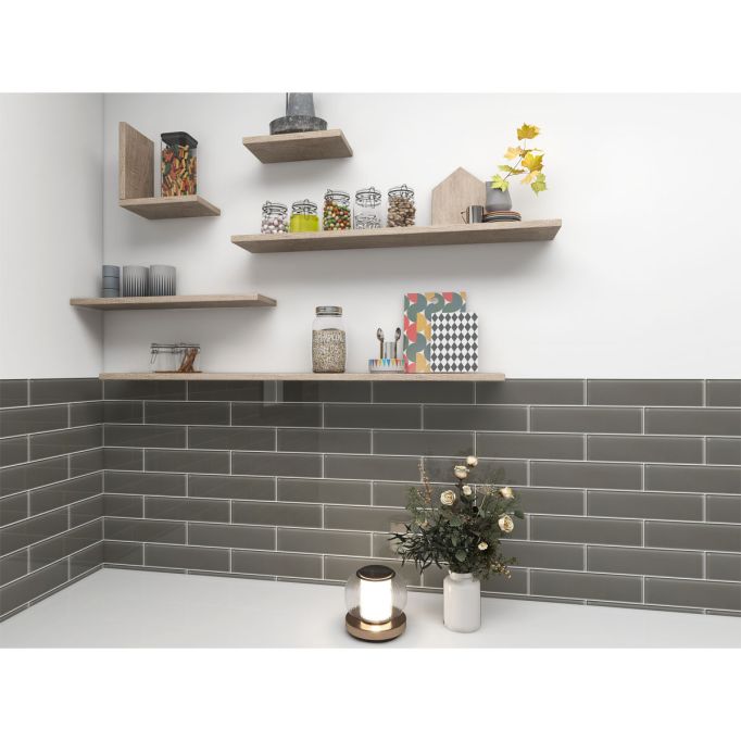 GTS Cashmere Glass Subway Tile, 3" x 12"