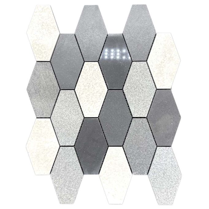 GTS Elongated Hexagon Tiles