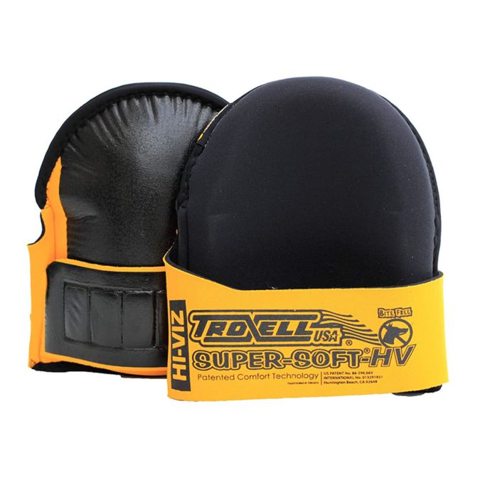 Gundlach 209-XL-Y Super-Soft XL Hi-Viz Yellow Knee Pads