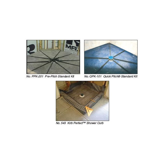 Goof Proof 3-in-1 Standard Shower Kit