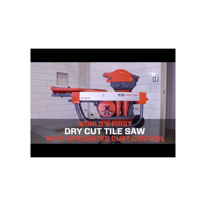 iQTS244 Dry-Cut Dustless Tile Saw w/Stand