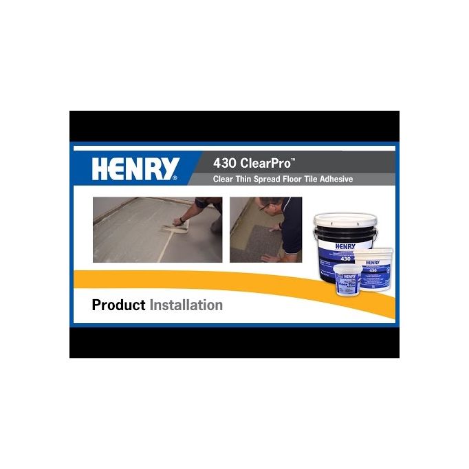 Henry 430 ClearPro VCT Floor Adhesive, Gallon