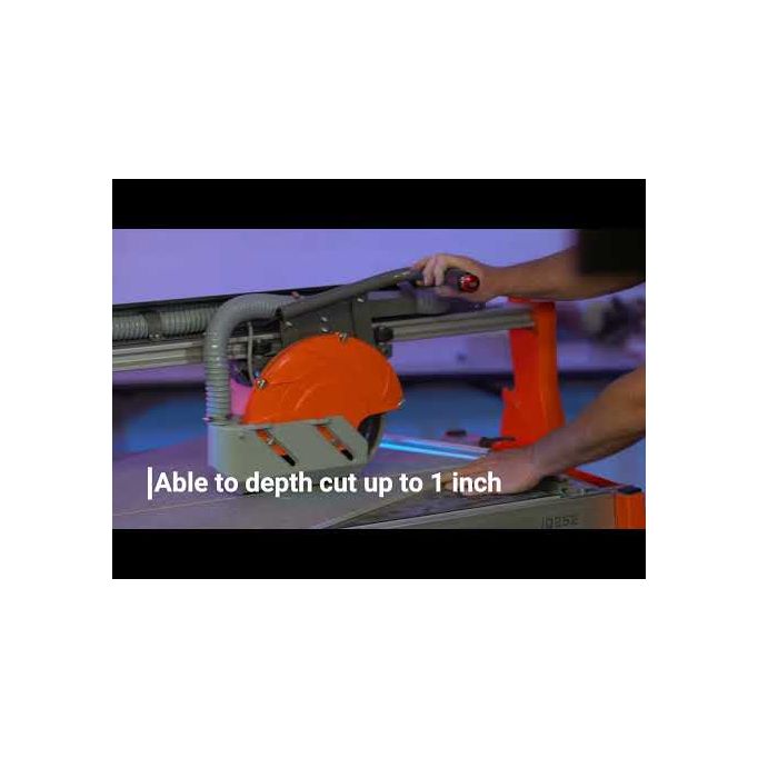 iQ252 10" Dry Cut Rail Saw (with FREE iQ228 Cyclone 7" Tabletop Saw)