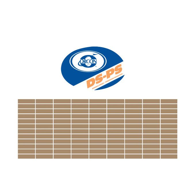 Orcon DS-PS Double-Sided Pressure Sensitive Tape, 5" x 20 yd. Roll