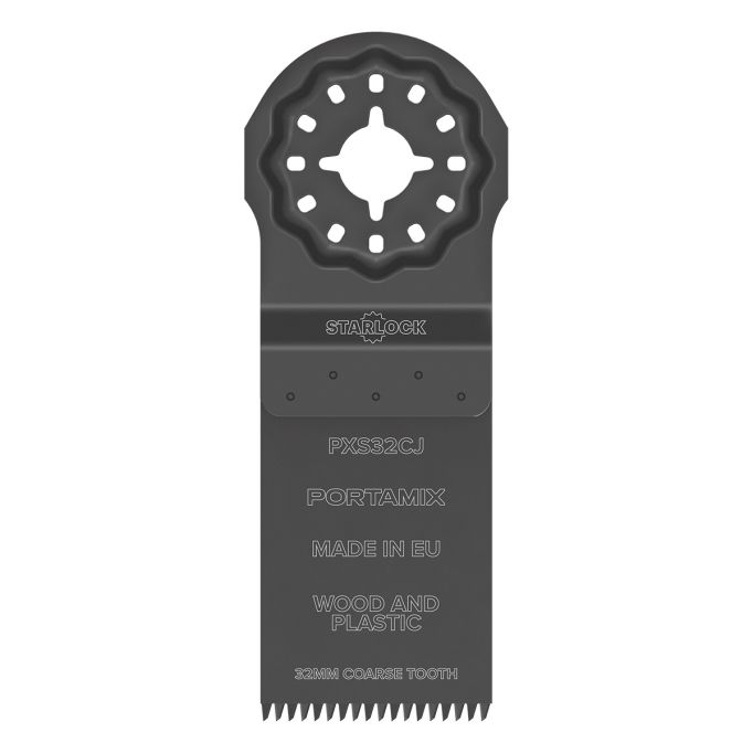 Portamix Starlock 1 1/4" Coarse Tooth Multi-Tool Blade (3 Pack)