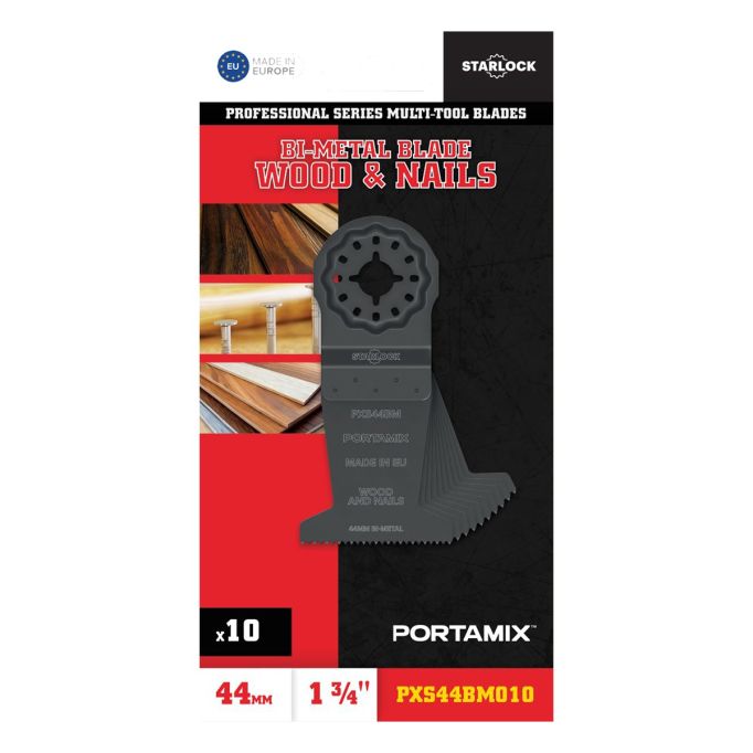 Portamix Starlock 1 3/4" Bi-Metal Multi-Tool Blade (10 Pack)