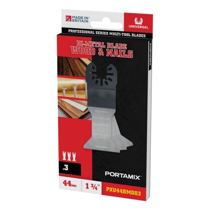 Portamix Universal 1 3/4" Bi-Metal Blade (3 Pack)