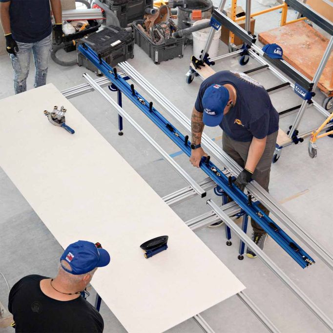 QEP 75025 GPTP Rail Cutting System - 10 ft.