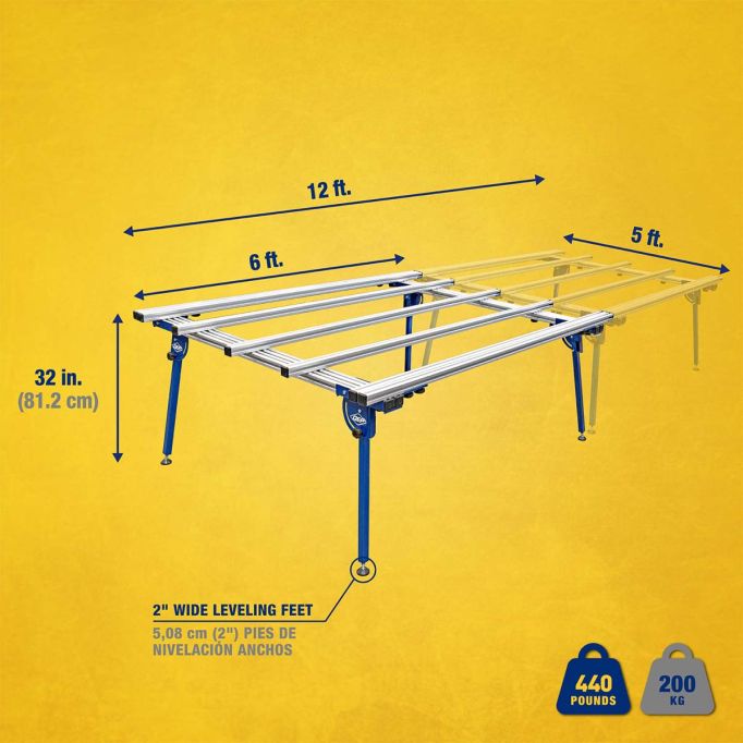 QEP 75027 GPTP Folding Work Table