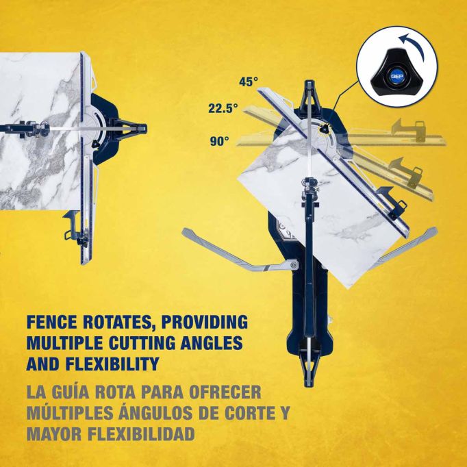 QEP Katana Single Rail Tile Cutter