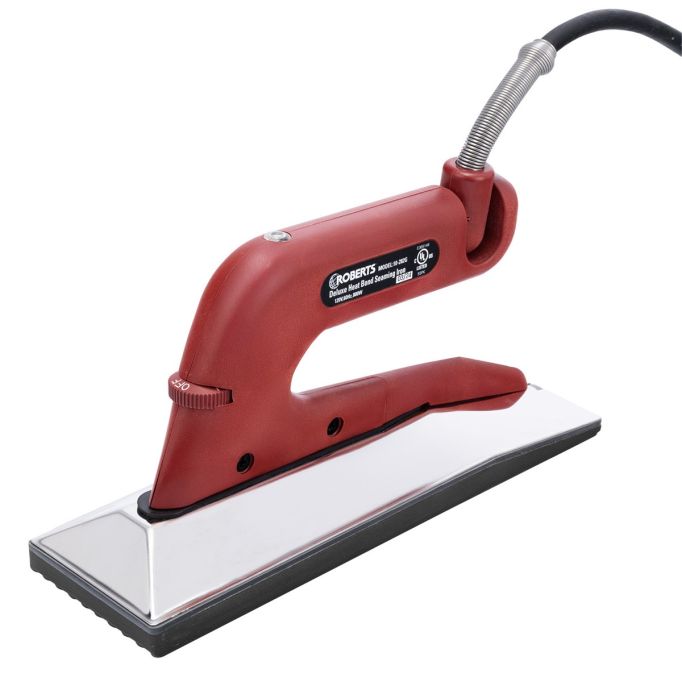 Roberts 10-282G Deluxe Heat Bond Iron (Grooved Base)