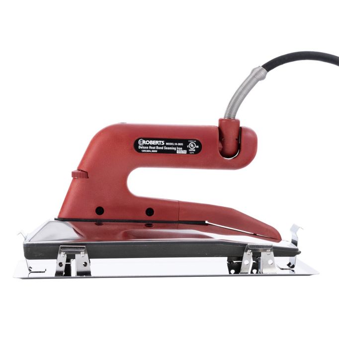 Roberts 10-282G Deluxe Heat Bond Iron (Grooved Base)