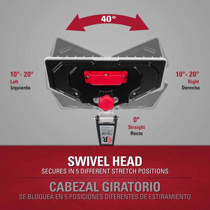 Roberts Falcon Power 44 Carpet Stretcher Value Kit - Extends to 38'