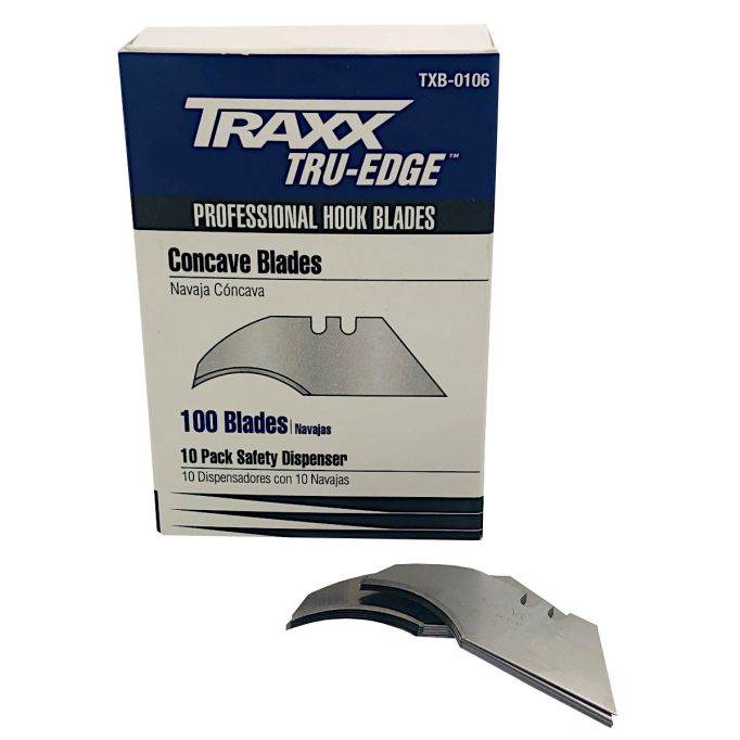 Traxx TXB-0106 .024" Concave Blades (10 Pack)