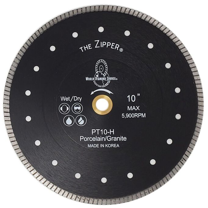 WDS Zipper Pro Porcelain Turbo Diamond Blades | Tools4Flooring.com