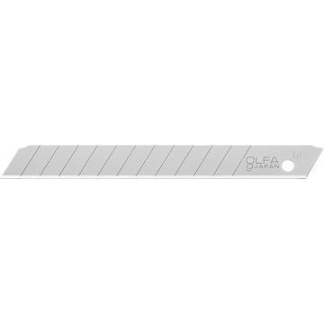 OLFA AB-50B 9mm 13-Pt Silver Precision Snap-Off Blade, Pack of 50