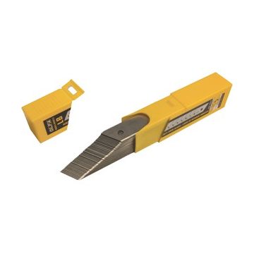 OLFA LB-50B 18mm 8-Pt Silver Heavy-Duty Snap-Off Blade, Pack of 50