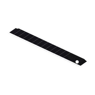 OLFA ABB-50B 9mm 13-Pt Ultra-Sharp Black Precision Snap-Off Blades, Pack of 50